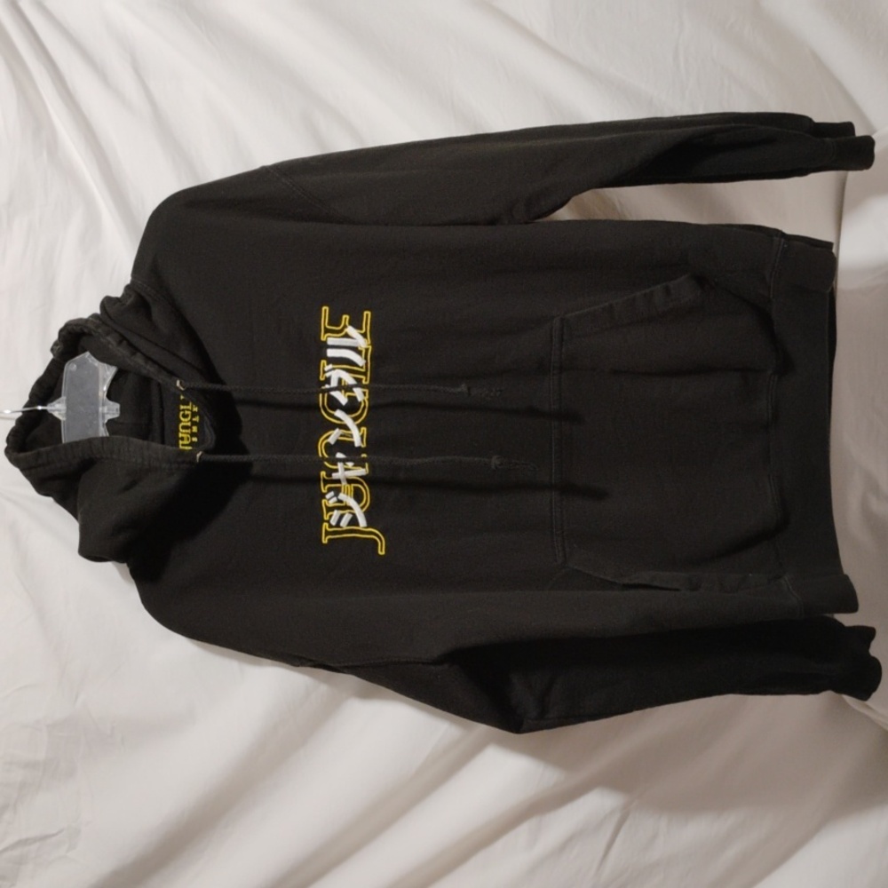 RARE! Jungle Hoodie W Jungle Embroidered On Front Sz.L